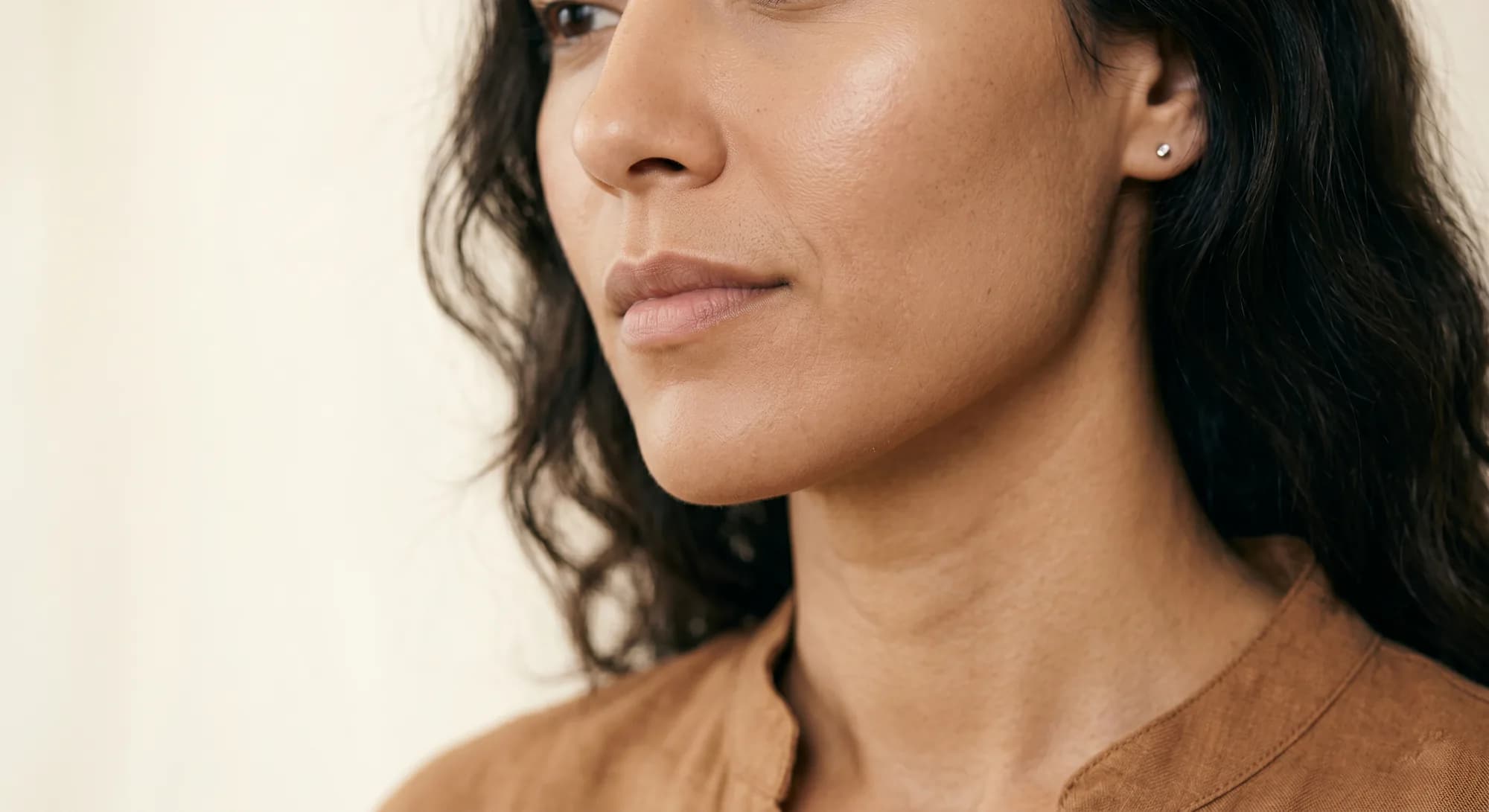 Refined skin regeneration treatment imagery representing luminous, healthy-looking facial skin.